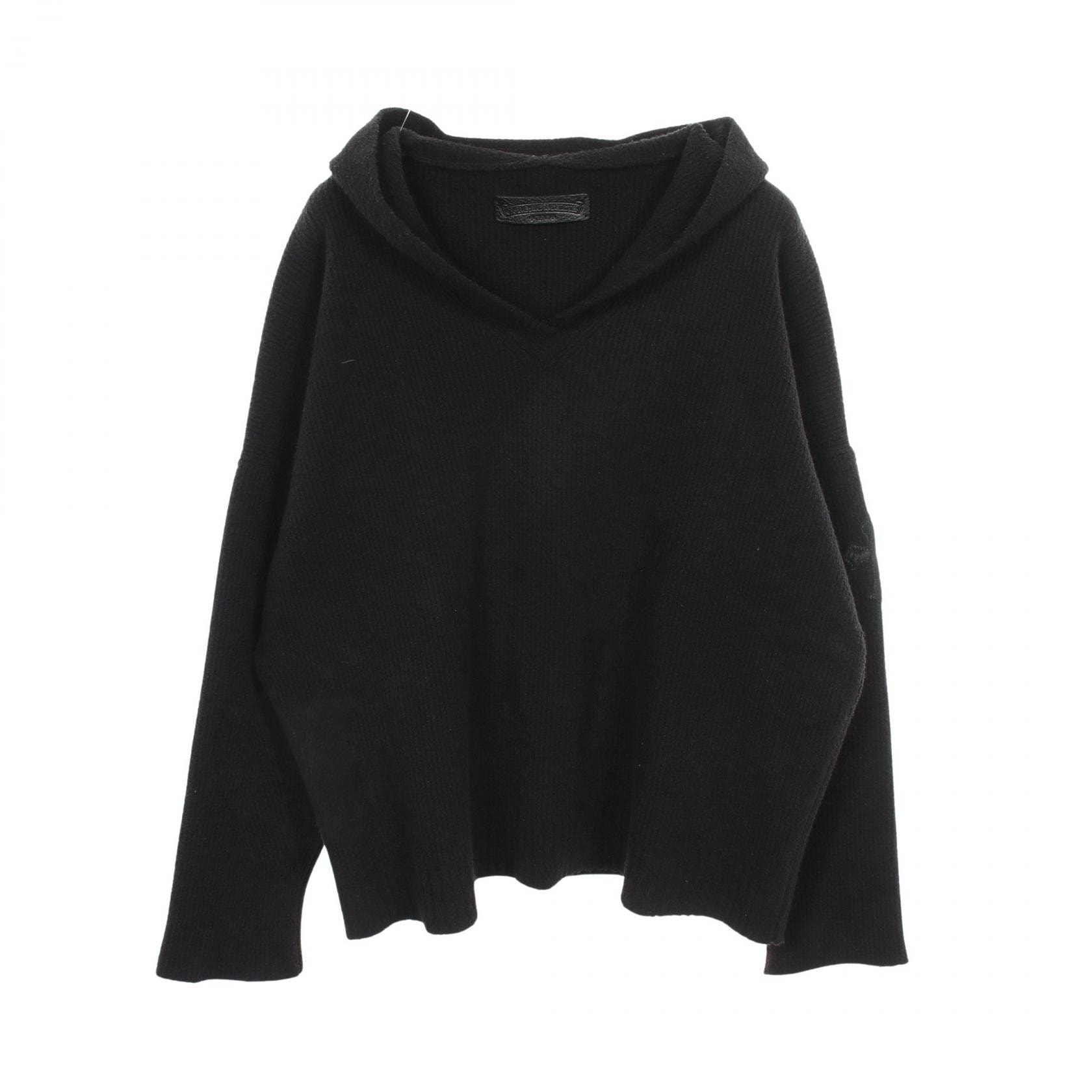 クロムハーツ CHROME HEARTS Y NOT パーカー 衣料品 トップス コットン メンズ ブラック系 【中古】