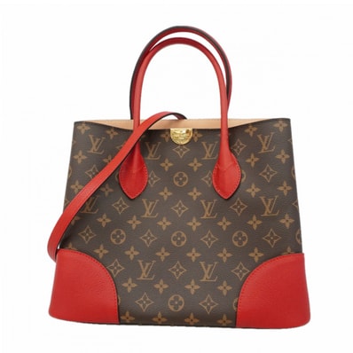 【6dd5300-k】ルイヴィトン トートバッグ モノグラム フランドリン M41596 スリーズ 2wayバッグ【中古】レディース