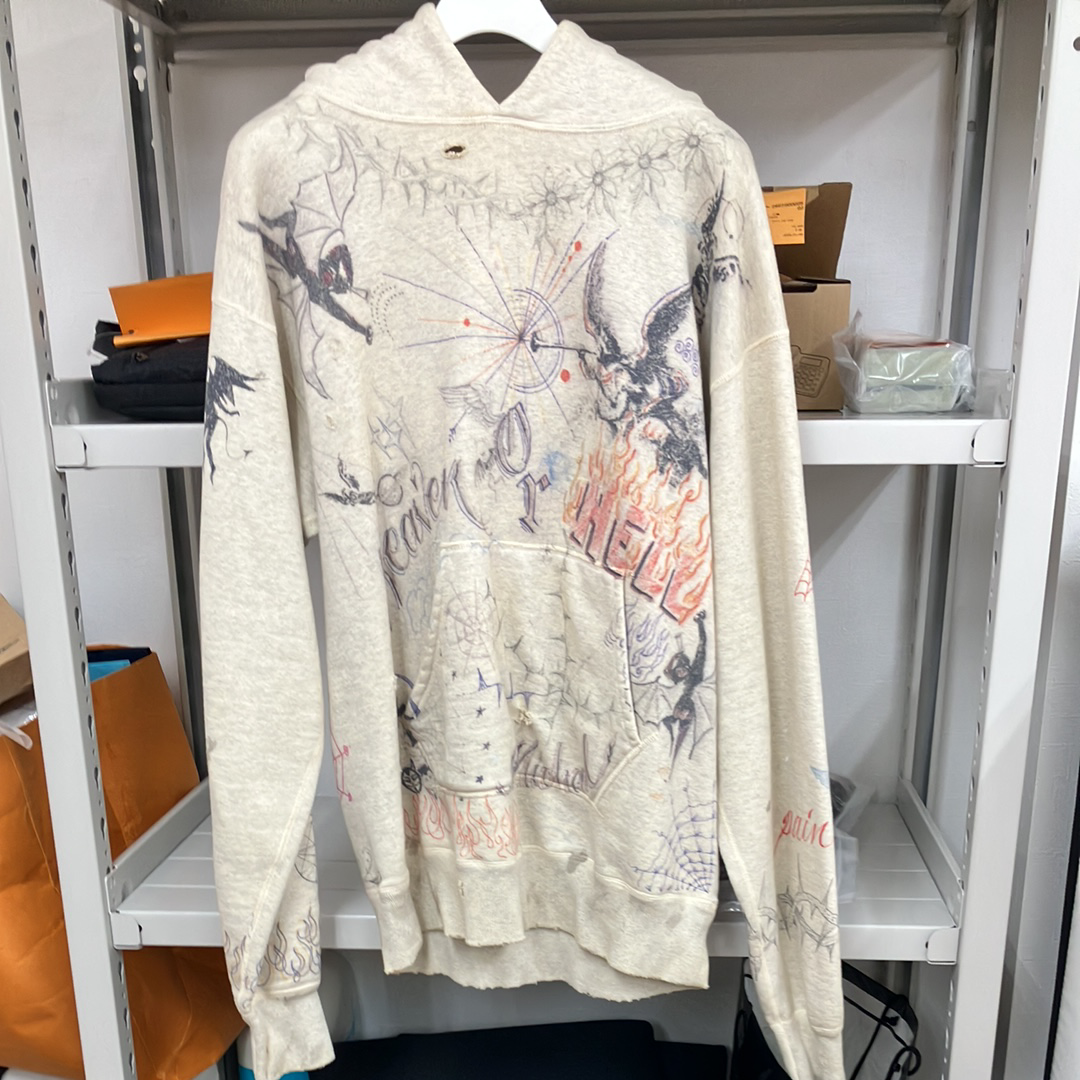 SAINT Mxxxxxx x Dr.Woo HOODIE "Grey"