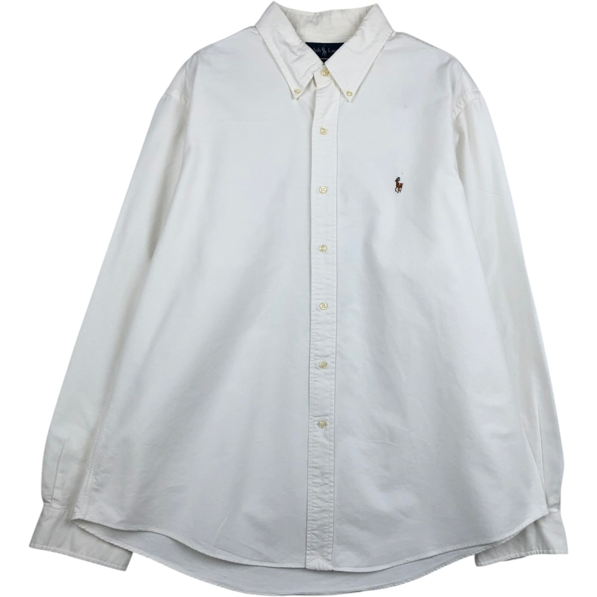 古着 ラルフローレン Ralph Lauren CUSTOM FIT 長袖 ボタンダウンシャツ メンズXXL相当/eaa628589