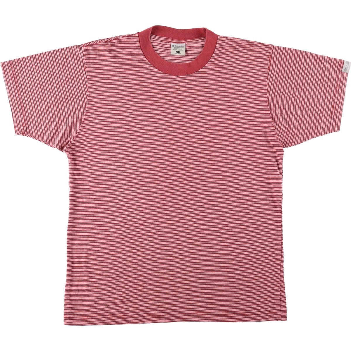 古着 00年代 コロンビア Columbia 半袖 ボーダーTシャツ メンズM相当/eaa622006