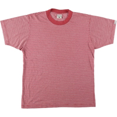 古着 00年代 コロンビア Columbia 半袖 ボーダーTシャツ メンズM相当/eaa622006