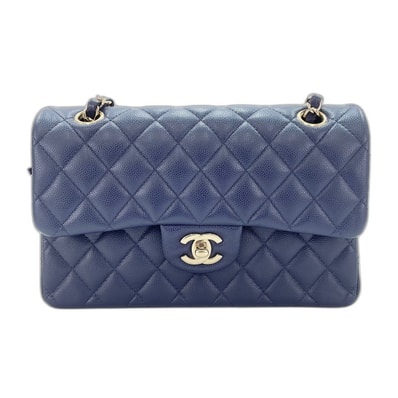 シャネル CHANEL マトラッセ ゴールド金具 キャビアスキン ショルダーバッグ【中古】