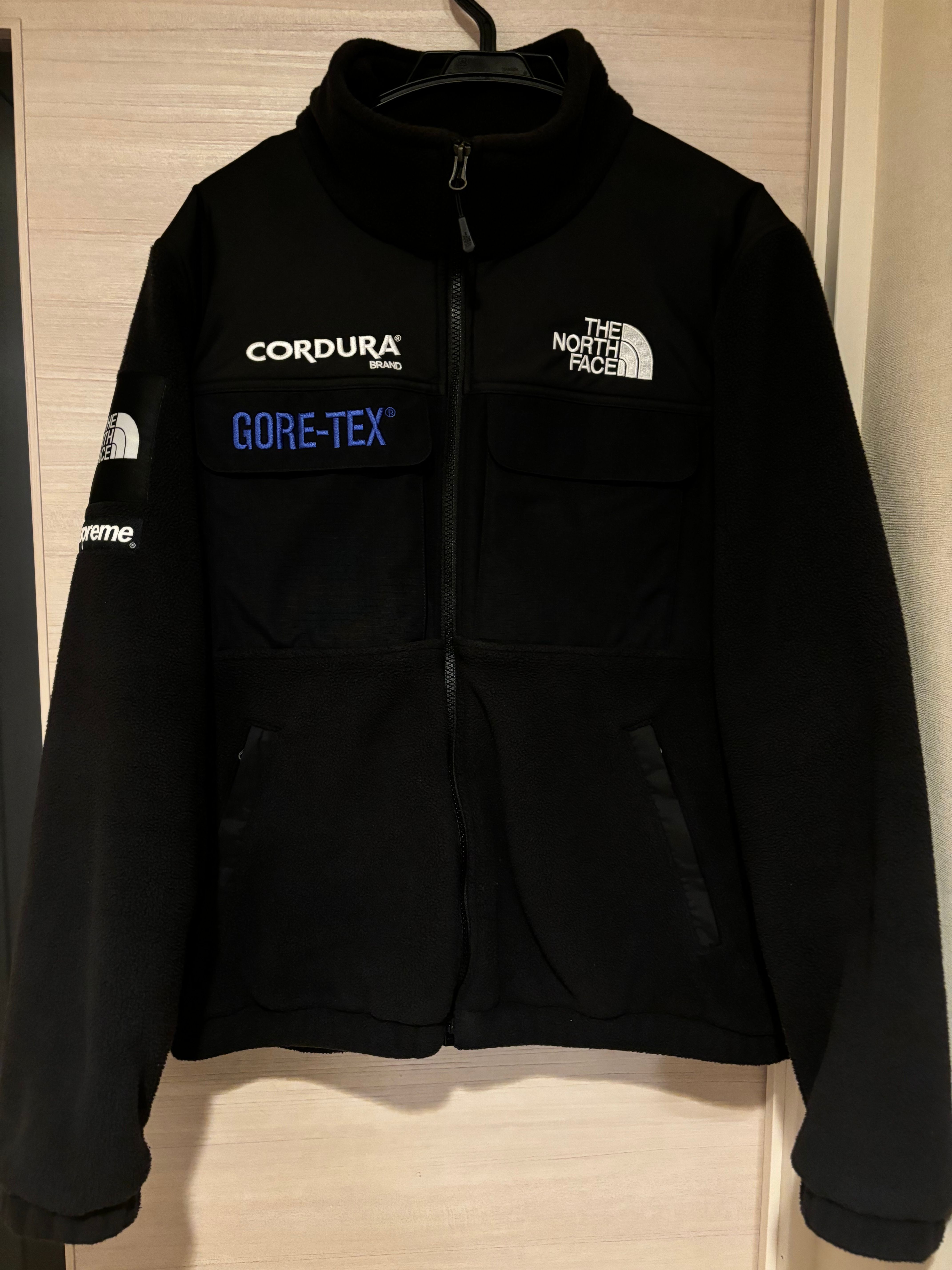 Supreme x The North Face Expedition Fleece Jacket "Black"