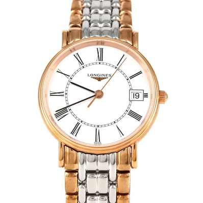 【新品】ロンジン プレザンス PGコンビ L4.320.1.11.7 SSxGP クォーツ