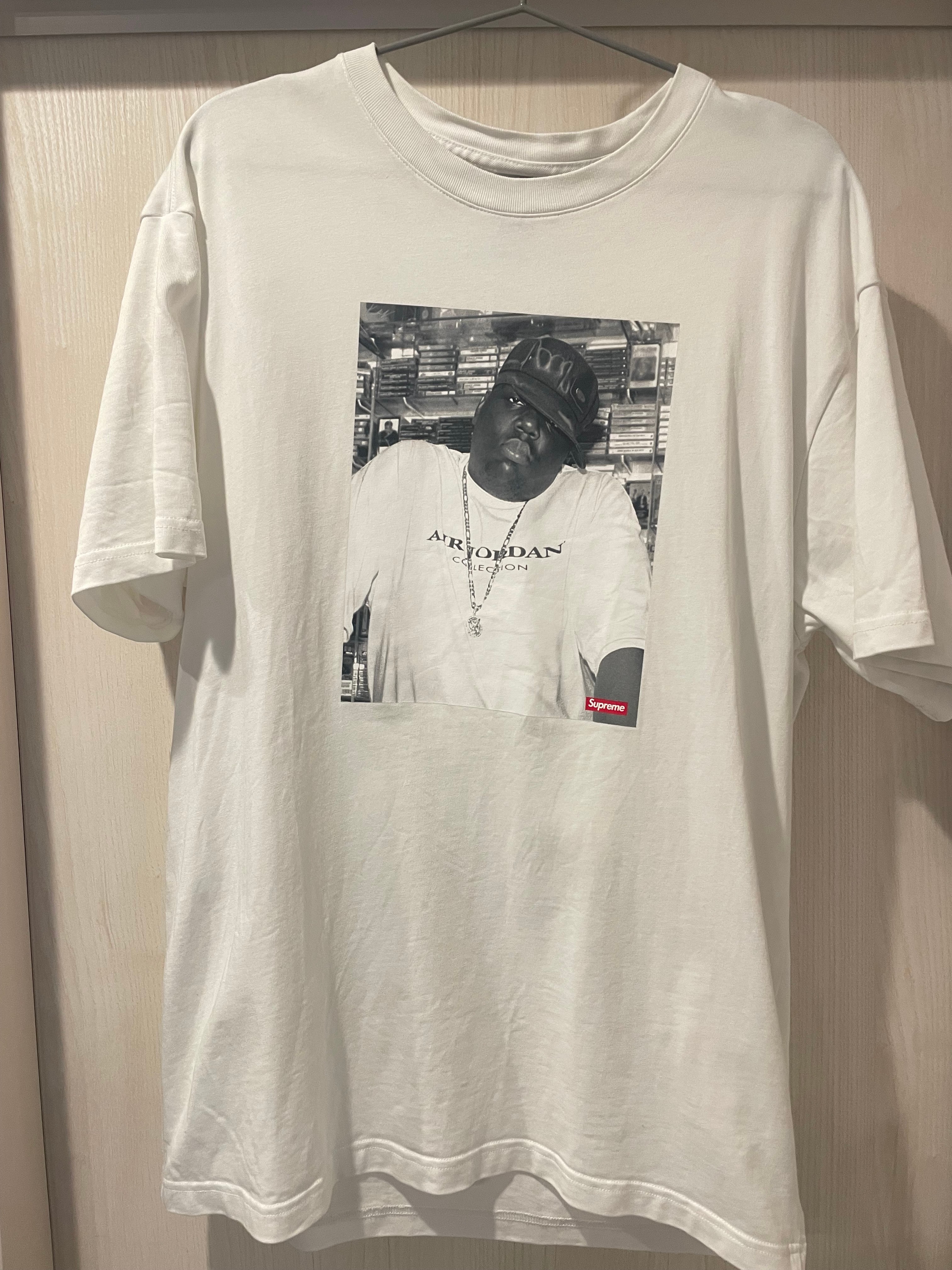 Supreme x Jordan Biggie S/S Top "White"