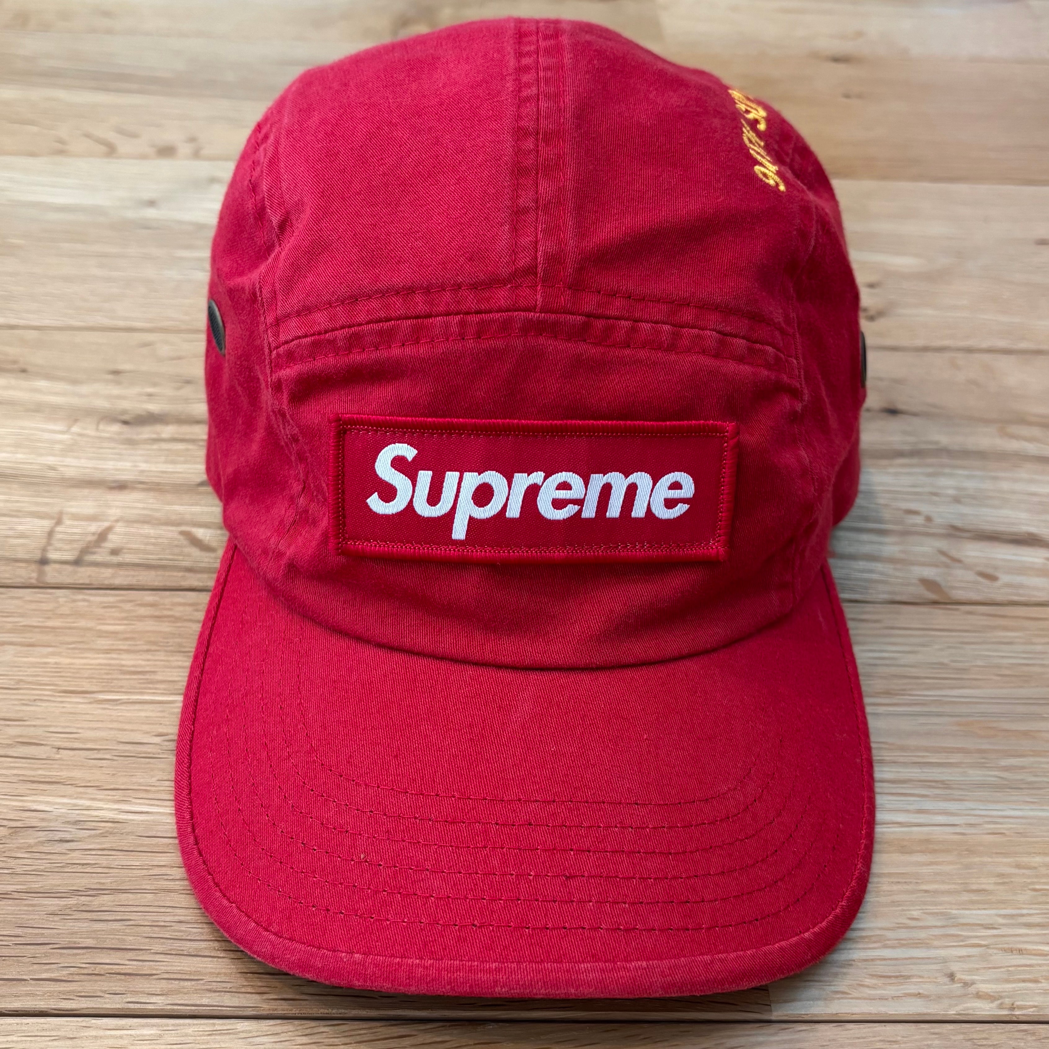 Supreme Military Camp Cap "Red" (21FW)