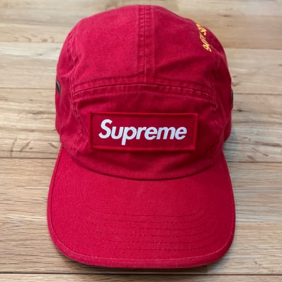 Supreme Military Camp Cap "Red" (21FW)
