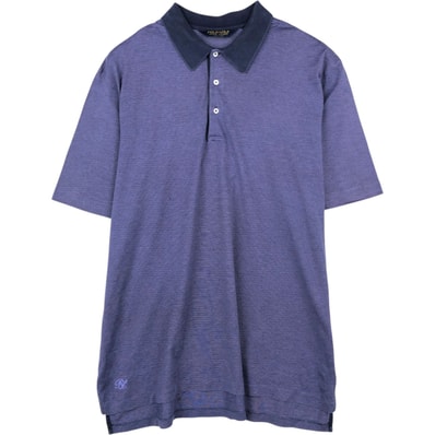 古着 ラルフローレン Ralph Lauren POLO GOLF ポロゴルフ 半袖 ボーダー ポロシャツ メンズXL相当/eaa620901