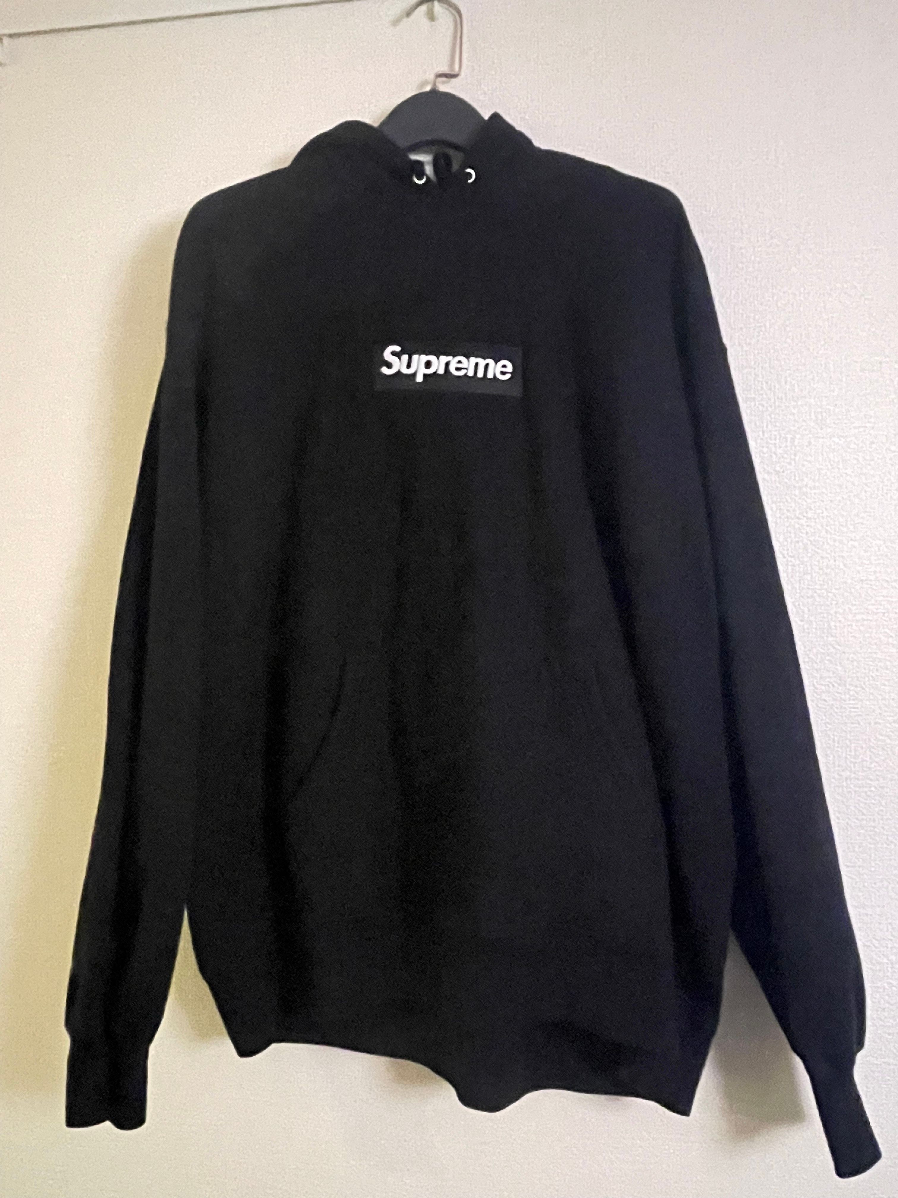 Supreme Box Logo Hooded Sweatshirt "Black" (21FW)