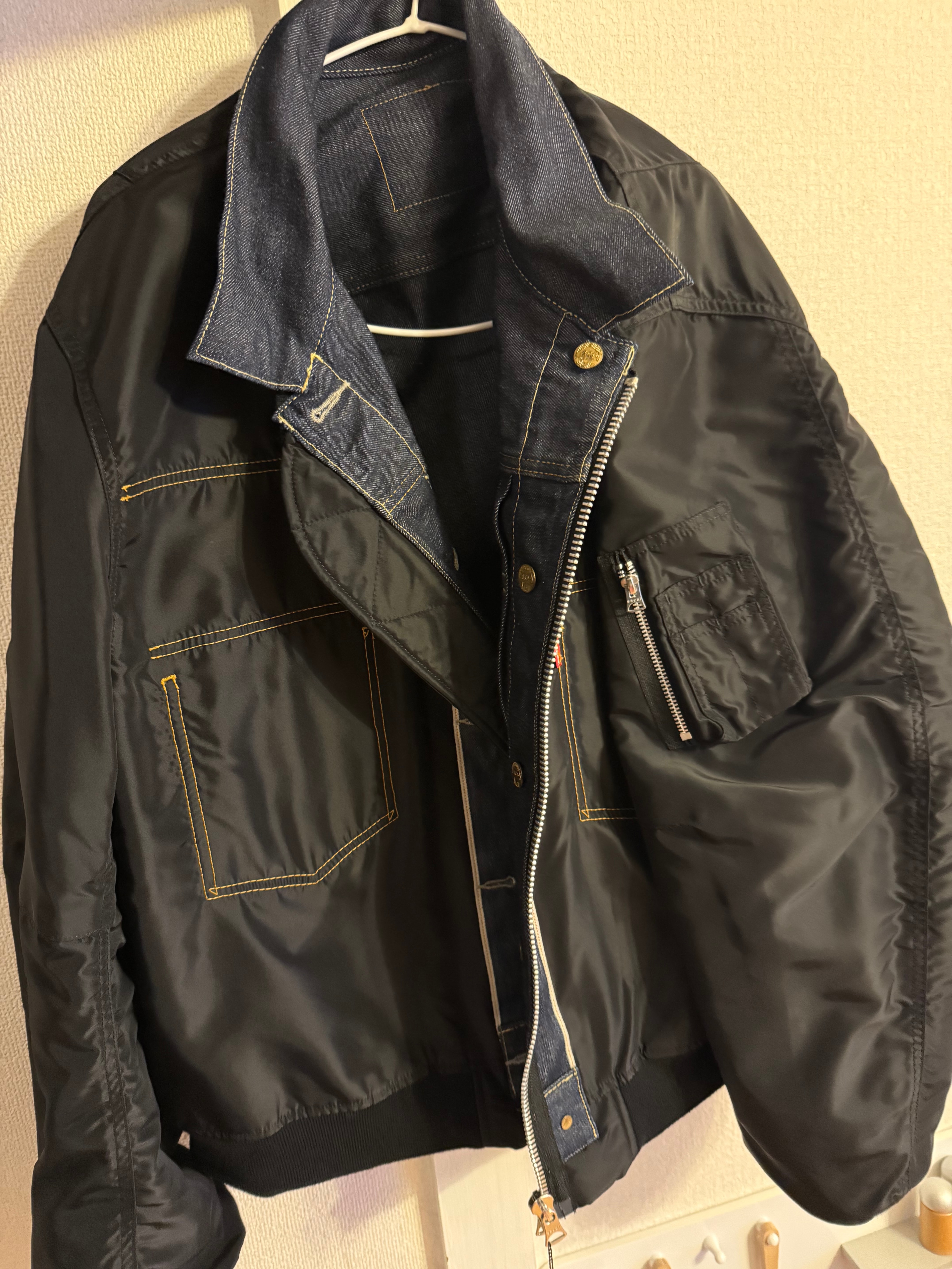 sacai x Carhartt WIP Nylon Twill x Duck Blouson 