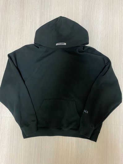 FEAR OF GOD ESSENTIALS PULLOVER HOODIE "Black"