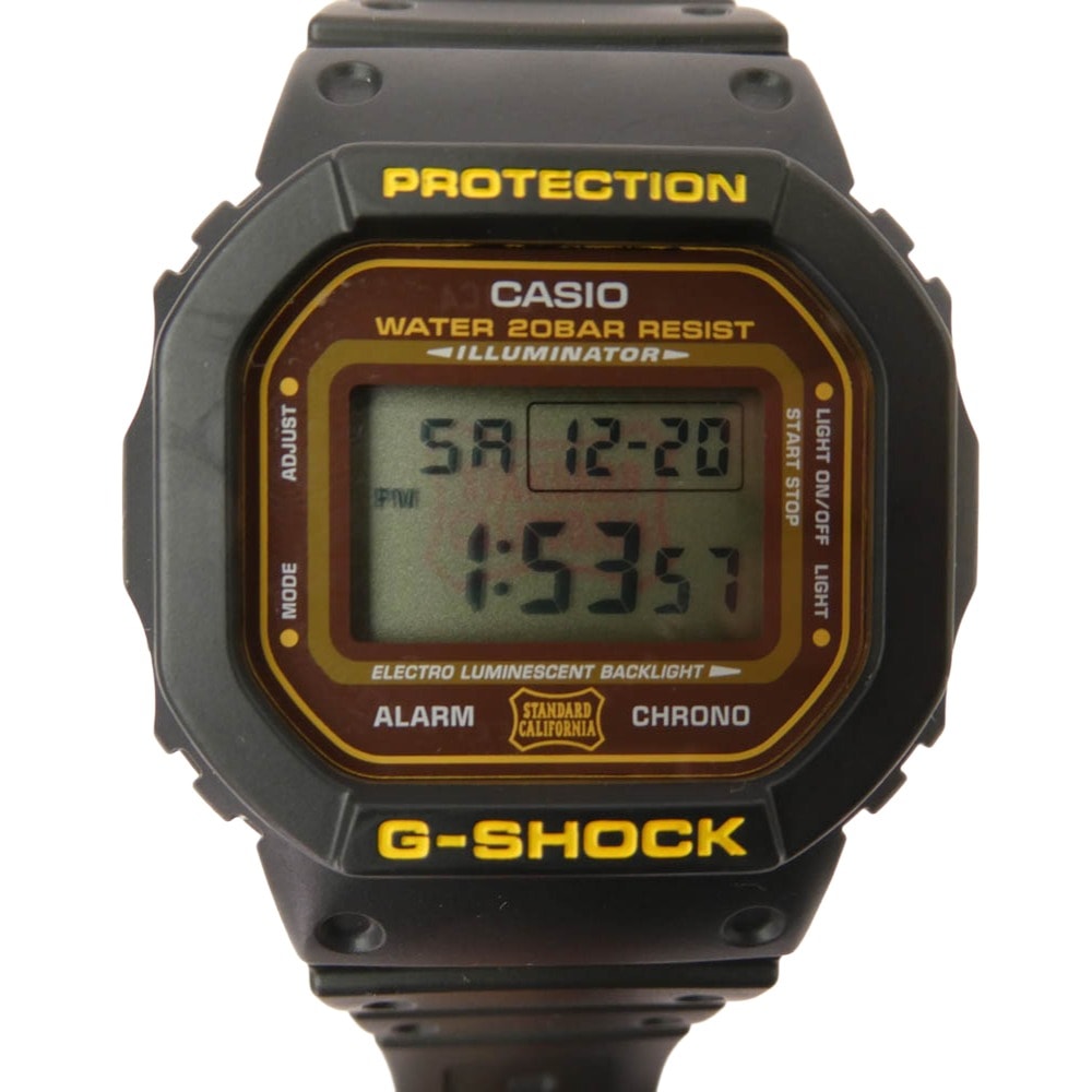 G-SHOCK ジーショック 時計 DW-5600VT STANDARD CALIFORNIA スタンダードカリフォルニア 15周年記念モデル 時計 ウォッチ ブラック系【中古】