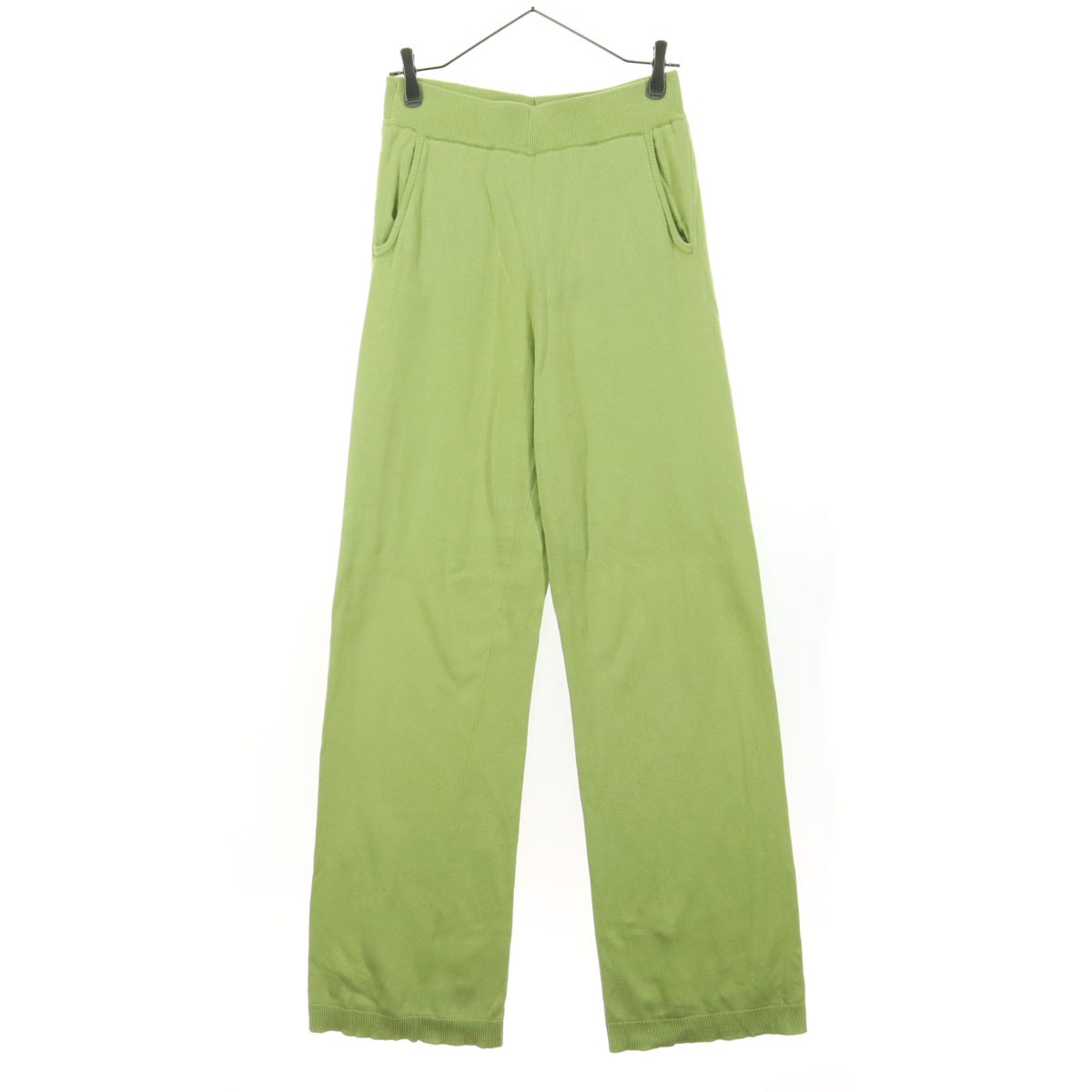 MOUSSY マウジー ニットパンツ 2 グリーン