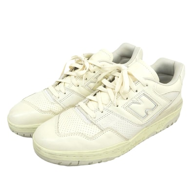 ニューバランス 美品 スニーカー シューズ メンズ アイボリー 29cm BB550AR 29