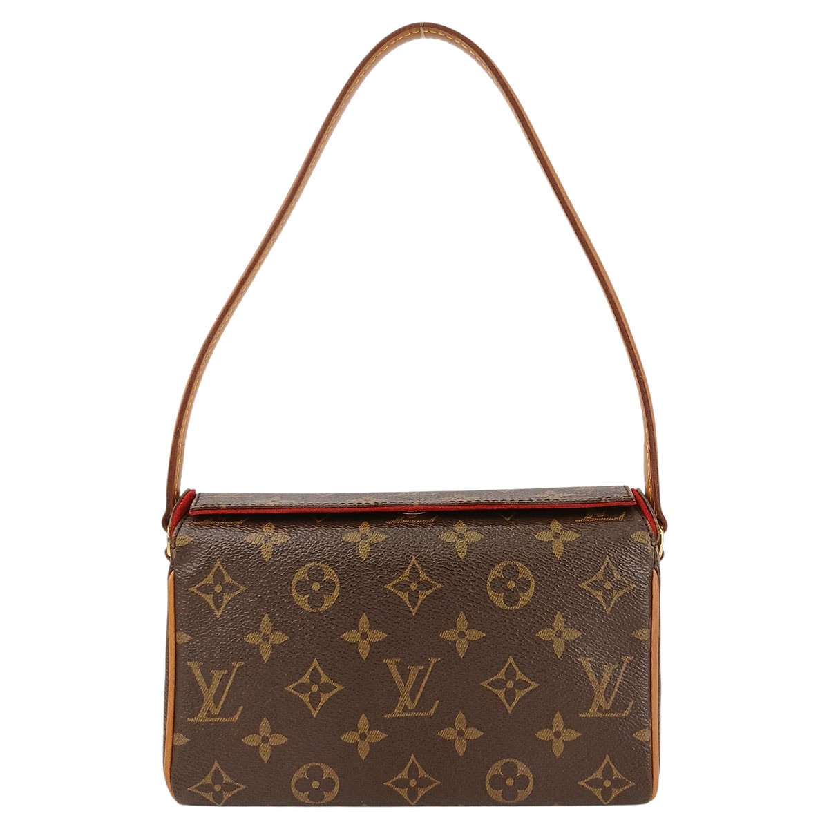 LOUIS VUITTON ルイ・ヴィトン レシタル ハンドバッグ M51900 モノグラム ブラウン  レディース【中古】
