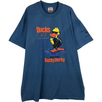 古着 90年代 オニータ ONEITA BAKER BOYER BANK アドバタイジングTシャツ メンズXL相当 ヴィンテージ/eaa640733