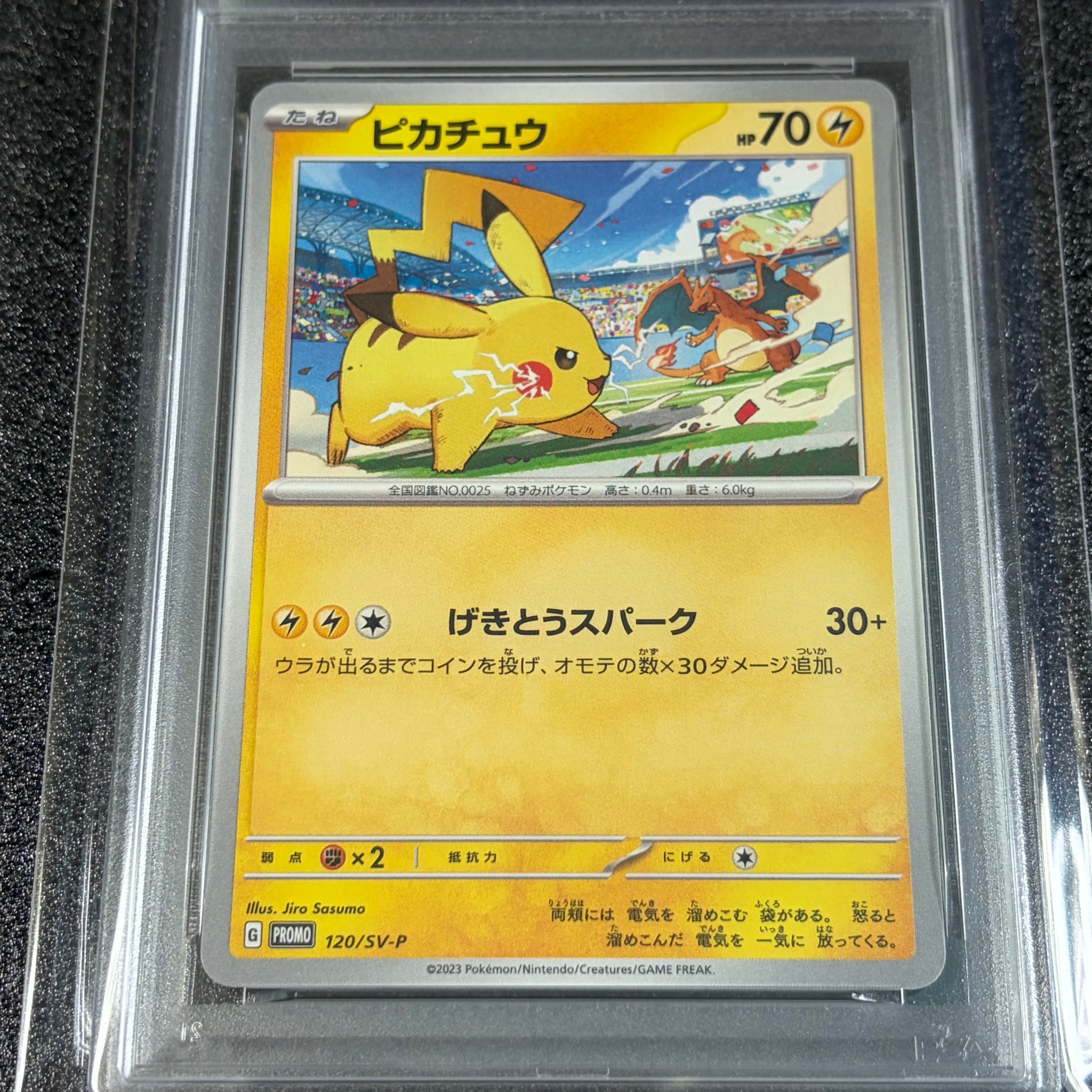 Pikachu: PROMO [SV-P 120](SV-P Promotional cards)