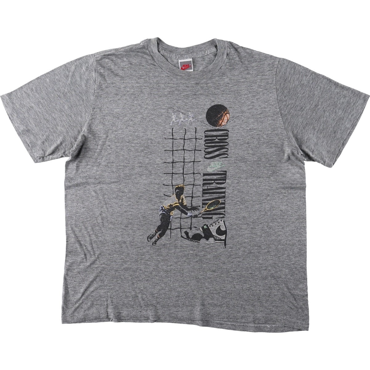 古着 90年代 ナイキ NIKE 銀タグ スポーツプリントTシャツ USA製 メンズXXL相当 ヴィンテージ/eaa664421