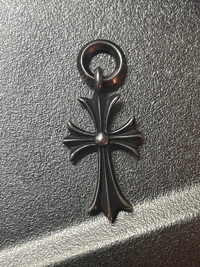 Chrome Hearts Tiny CH Cross Charm "Silver"