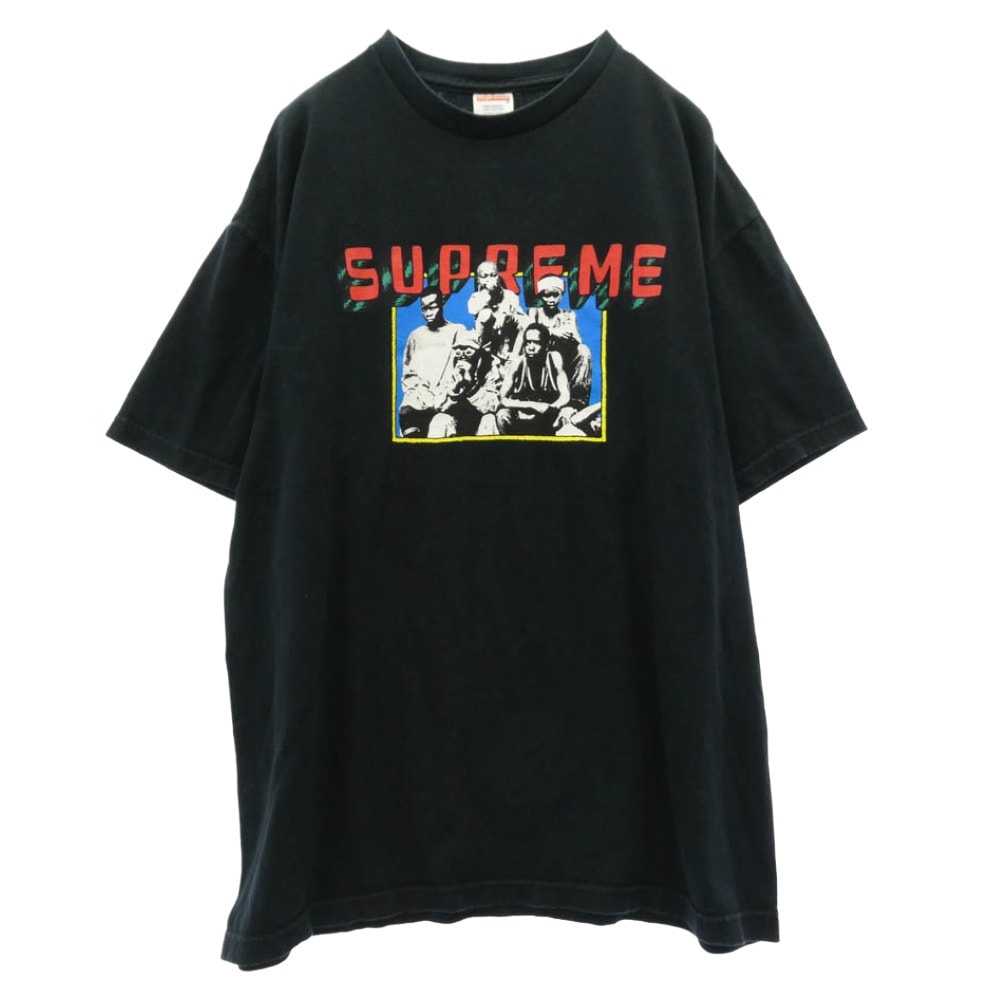 Supreme シュプリーム Tシャツ 09SS Slum Kids Tee スラムキッズ 半袖Tシャツ ブラック系 L【中古】