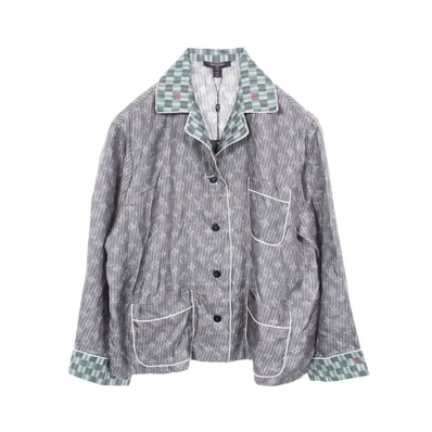 ルイ・ヴィトン LOUIS VUITTON モノグラム パジャマ 衣料品 トップス シルク レディース ブラック系 / マルチカラー 【中古】