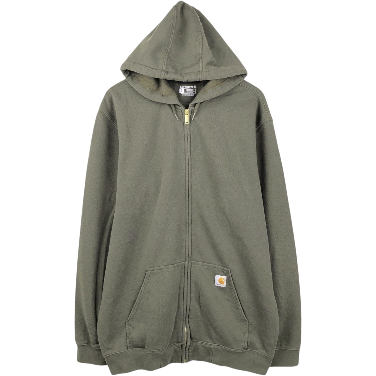 古着 カーハート Carhartt スウェットフルジップパーカー メンズXL相当/eaa664032