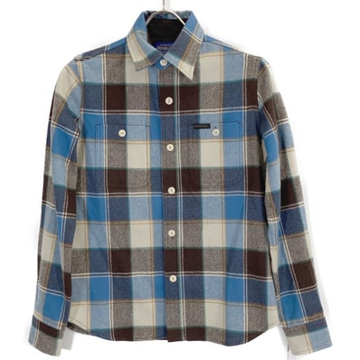 ヒステリックグラマー ×PENDLETON 0141AH12 チェック ヒスガール刺繍 シャツ