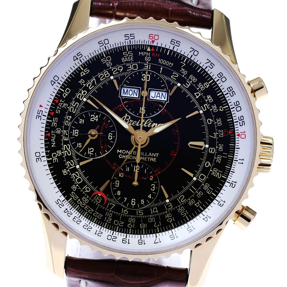 ブライトリング ナビタイマー モンブリラン K21330 メンズ 【中古】