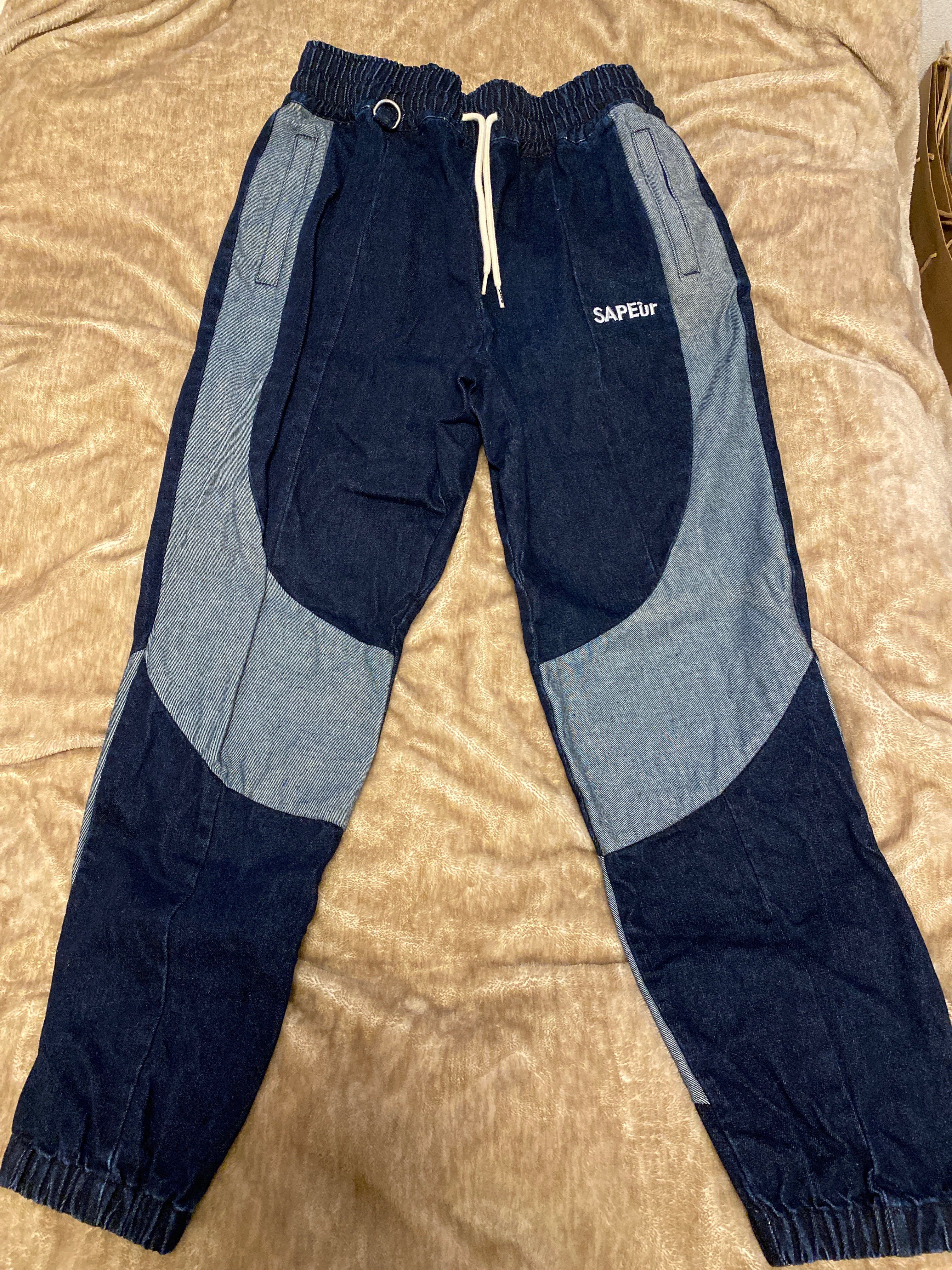 SAPEur DENIM TRACK PANTS "Indigo"