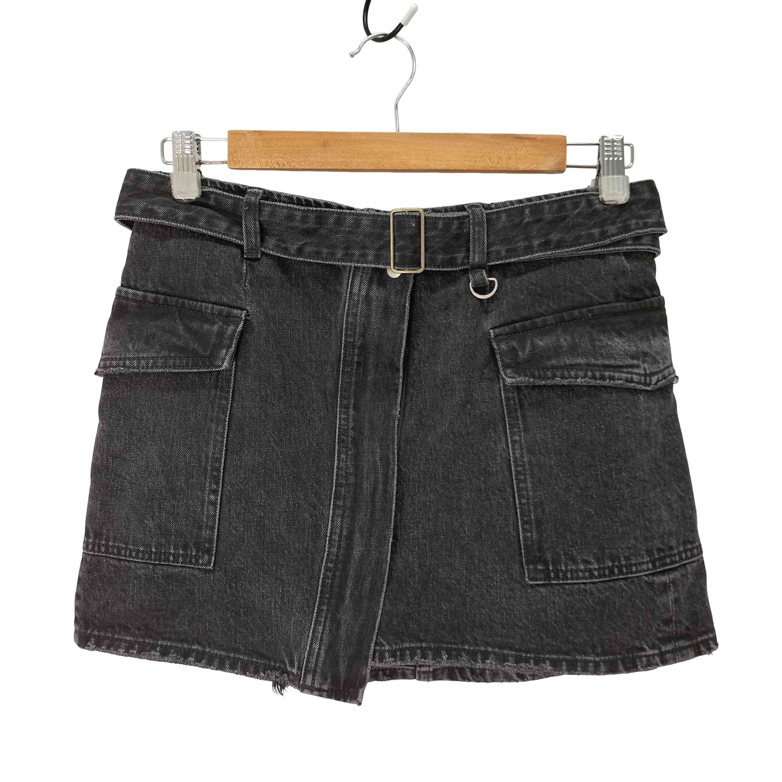 24AW WRAP デニムミニスカート【1141577837251】