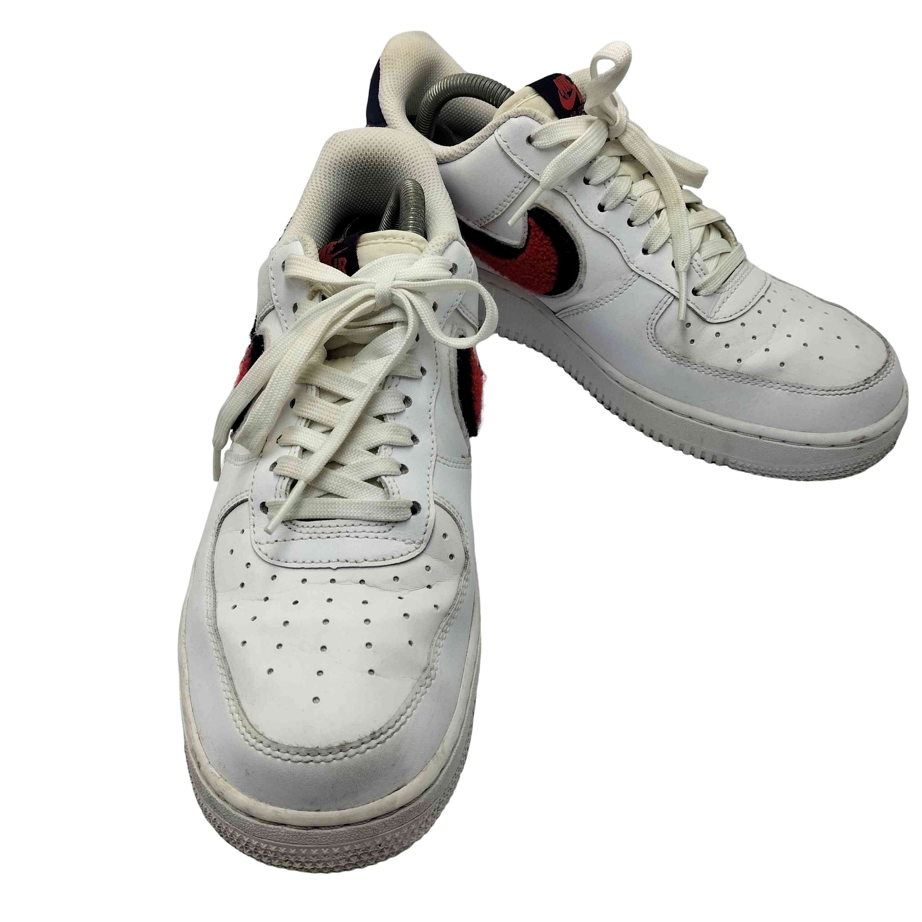 air force 1 low 3d chenille swoosh