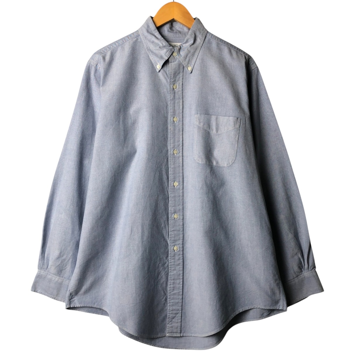 古着 ブルックスブラザーズ Brooks Brothers 長袖 ボタンダウンシャツ USA製 メンズL相当/eaa570385