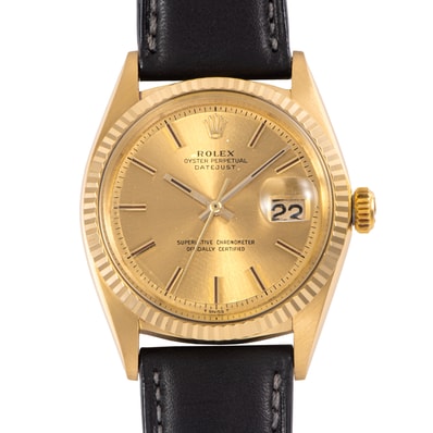 ROLEX ロレックス デイトジャスト 1601 1966年製 K18YG【中古】