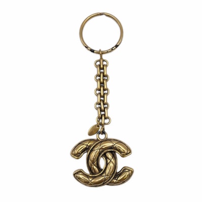 CHANEL シャネル ココマーク マトラッセ ヴィンテージ キーホルダー
キーリング マトラッセ メタル ゴールド ユニセックス
【中古】