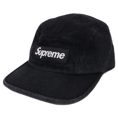 シュプリーム 【美品/25SS】Denim Camp Cap ボックスロゴ デニムキャンプ キャップ/