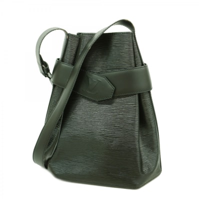 【6ce6477-k】ルイヴィトン ショルダーバッグ エピ サックデポールPM M80157 ノワール【中古】レディース