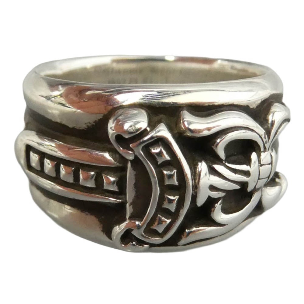 CHROME HEARTS クロムハーツ(原本無) DAGGER ダガーリング シルバー系 18号【中古】