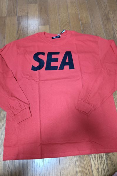 SEA L/S T-SHIRT Red-Black(SEA-04)