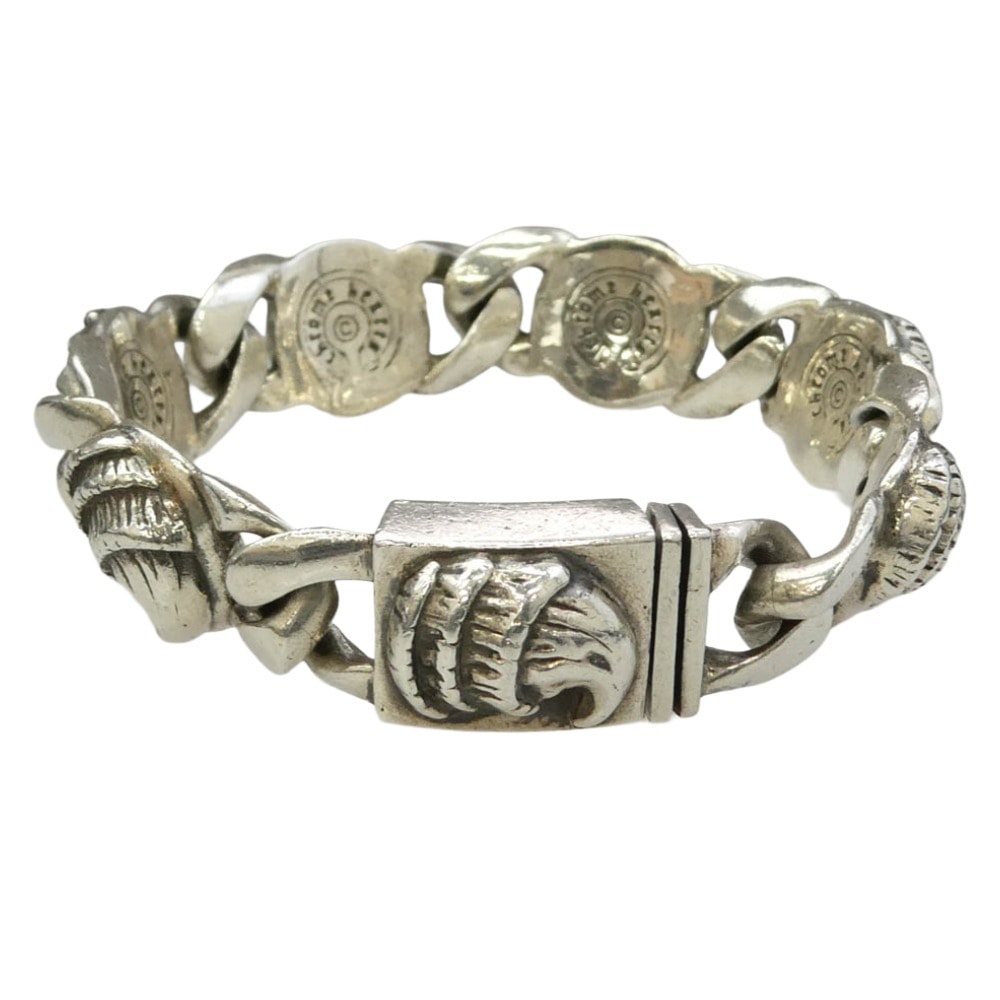Chrome Hearts 6 Link CROW Link Bracelet "Silver"