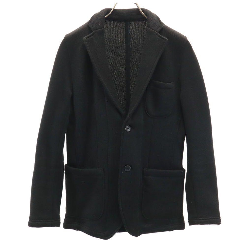 BEAMS LIGHTS ビームスライツ ニット テーラードジャケット M ブラック アンコン