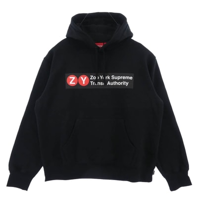 Supreme シュプリーム パーカー 25SS x Zoo York Hooded Sweatshirt ズーヨーク フーデッド スウェットシャツ フーディー パーカー ブラック系 S【極上美品】【中古】