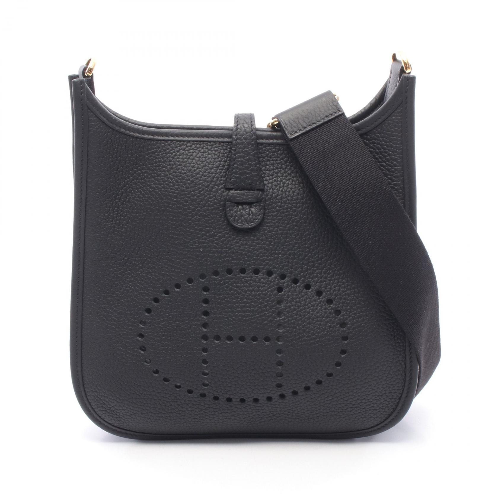 エルメス HERMES エヴリン23 ショルダーバッグ バッグ トリヨンクレマンス トリヨンクレマンス レディース ブラック系 【中古】