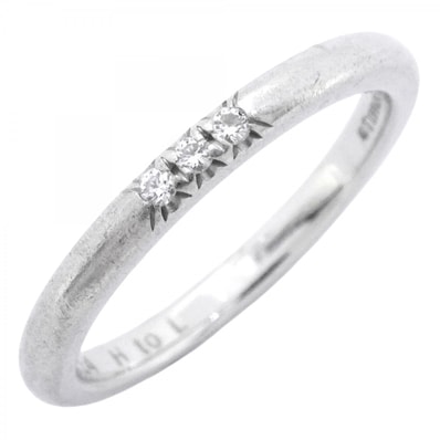 【6jdb0422-20】ティファニー リング フォーエバー 3PD Pt950 プラチナ ダイヤモンド 7号【中古】レディース