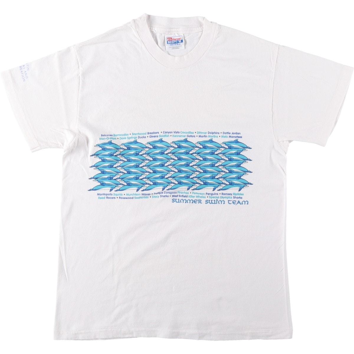 古着 ヘインズ Hanes BEEFY-T アニマルTシャツ USA製 メンズM相当/eaa659493
