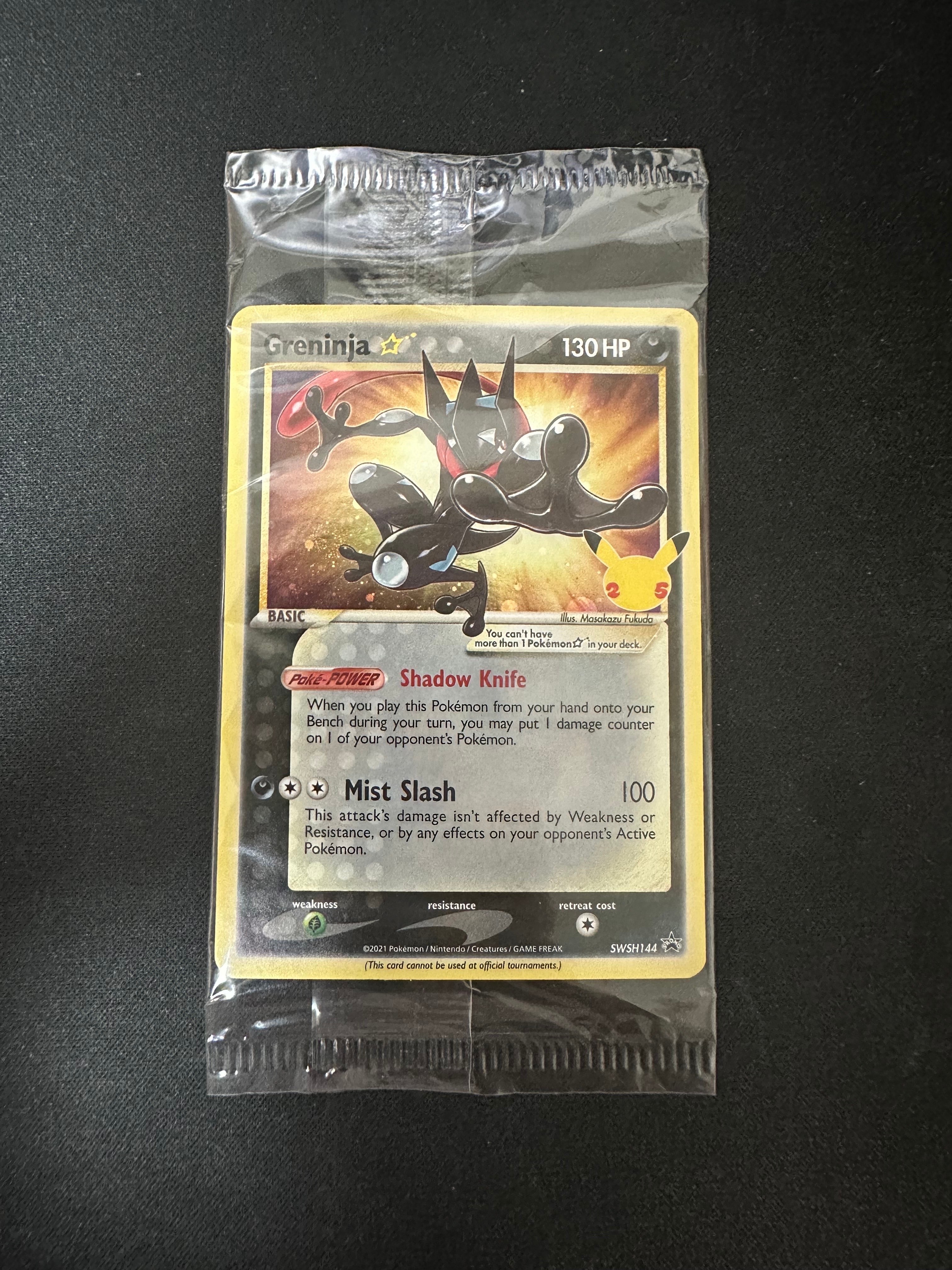 状態D】ゲッコウガ☆ P [SWSH144]【英語版】(ソード&シールド