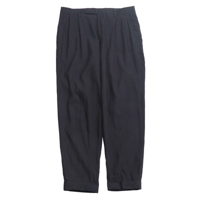 ■美品■COMOLI コモリ パンツ サイズ3 リネン混 2タックパンツ スラックス ブランド古着【中古】20260716/RB0158