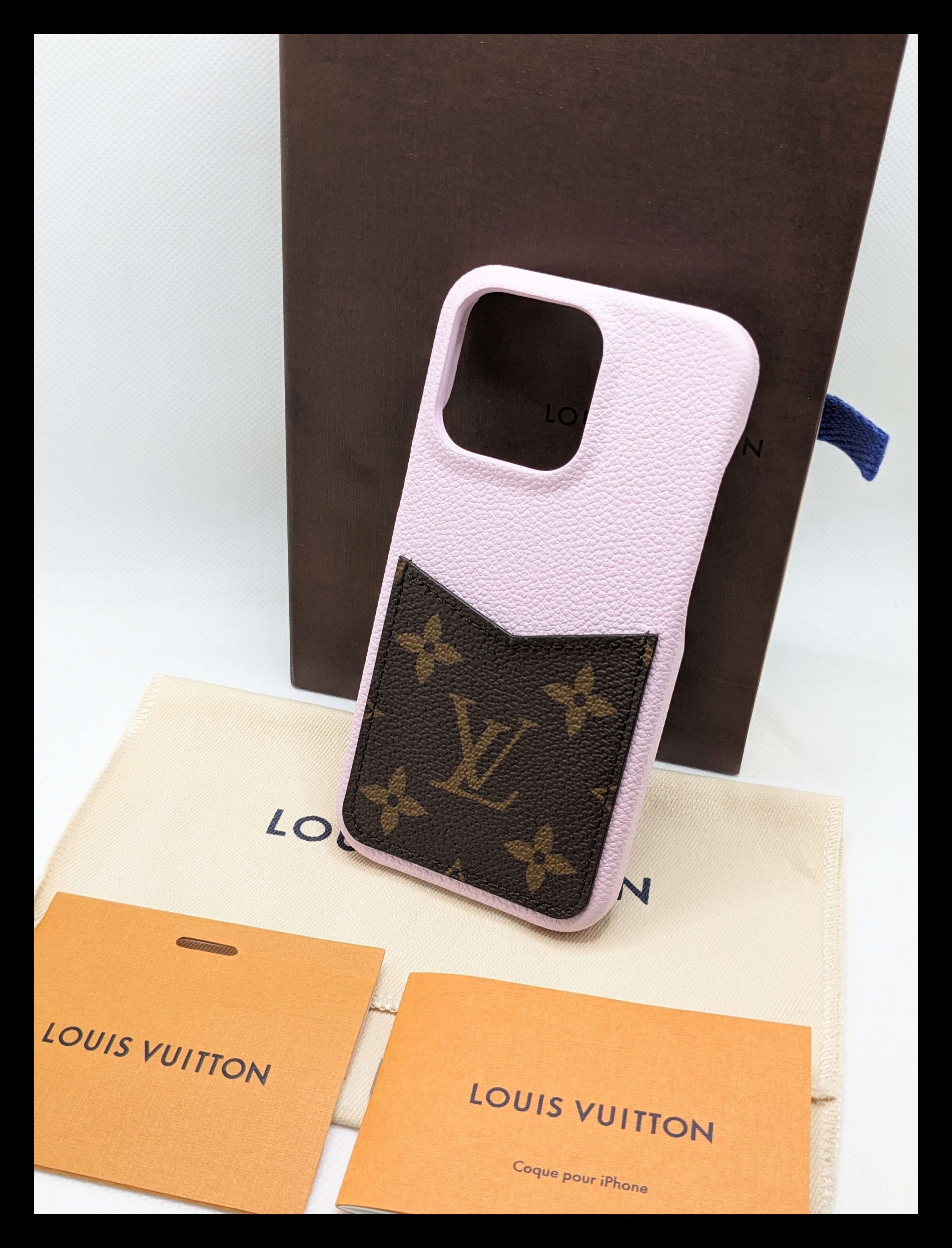Louis Vuitton iPhone Bumper 13 Pro Monogram "Pink"