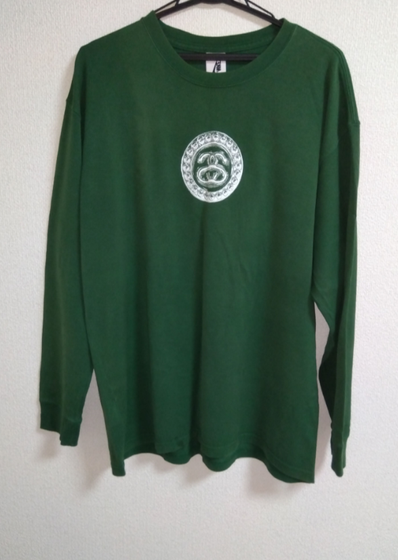 Nike x Stussy SS Link L/S T-Shirt "Green"
