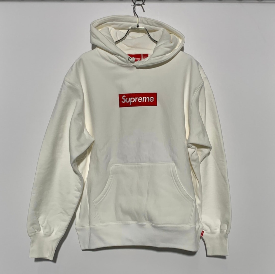 Supreme Box Logo Hooded Sweatshirt "White" (21FW)